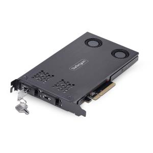 STARTECH.COM Dual-bay M.2 Nvme SSD To Pci-e X8