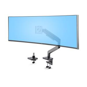 STARTECH.COM Monitor Desk Mount For Up To 49in Ultrawide Curved Screens Max 44lb - Mechanical Spring Arm - C-clamp/grommet - Tool-less Adjustment