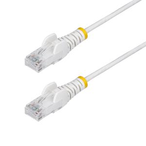 STARTECH.COM Patch Cable - CAT6 - Utp - Snagless - 50cm - White Slim