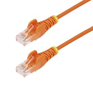 STARTECH.COM Patch Cable - CAT6 - Utp - Snagless - Slim - 3m - Orange