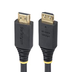 STARTECH.COM High Speed Hdmi Cable Gripping Connectors/4k 60hz/hdr1 50cm