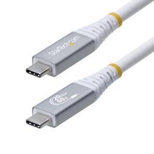 STARTECH.COM USB4 Cable USB-if Certified 4k120/dp1.4/60w/20gbps 3m White