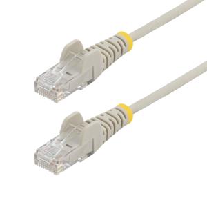 STARTECH.COM Patch Cable - CAT6 - Utp - 25cm - Grey Slim