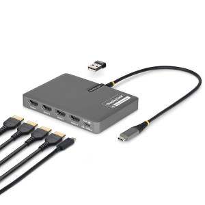 STARTECH.COM USB-c To Quad Hdmi Adapter
