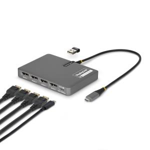 STARTECH.COM USB-c To Quad Dp Adapter
