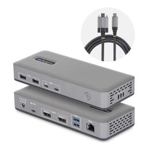 STARTECH.COM Dual-monitor USB-c Docking Station, DisplayPort, 4k 60hz, 100w Laptop Charging