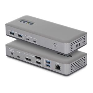STARTECH.COM USB-c Dock 2x Dp 1x Hdmi 4k60 100w