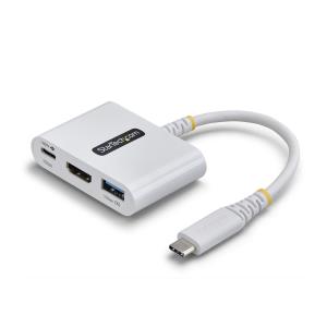 STARTECH.COM USB-c To Hdmi Multiport Adapter With 140w Pd Charging, 4k 60hz Hdmi, USB 5gbps Hub, Mini Dock