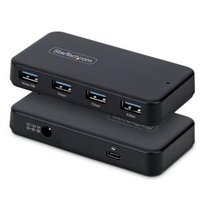 STARTECH.COM USB-a Hub 4-port 5gbps - Self-powered - 2-in-1 USB-c And USB-a Host Cable