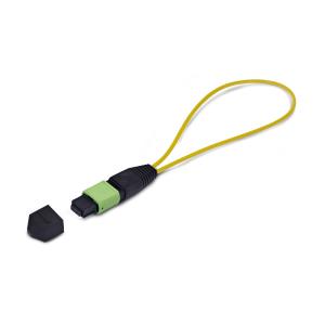 STARTECH.COM Mpo Loopback Plug, Single Mode 9/125 Mpo-12 Female Fiber Loopback Adapter
