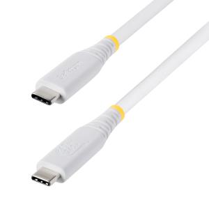 STARTECH.COM USB4 Cable White USB-if Certified 8k60/dp2.1/240w/40gbps 1m