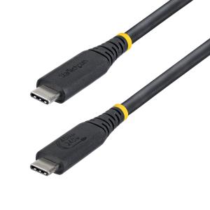 STARTECH.COM USB4 Cable Black USB-if Certified 8k60/dp2.1/240w/40gbps 1m