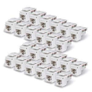 STARTECH.COM CAT6 Keystone Jack 24-pack 90-deg 110