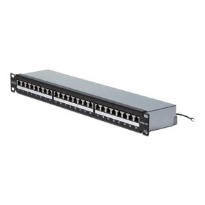 STARTECH.COM Through Patch Panel 1u Feed 110 Punch Down/CAT6a Stp