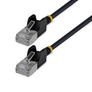 STARTECH.COM Patch Cable - CAT6a - Utp - 4m - Black Ultra Slim