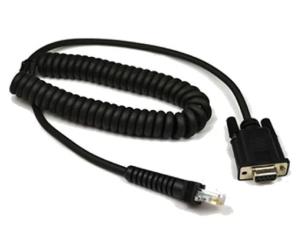 DATALOGIC Cable Sh5327 Rs 9p Socket Pot@4 Coiled 3.6m