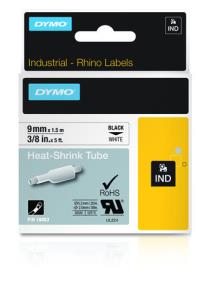 DYMO Rhino Tape Shrinkable Hose 9mm White