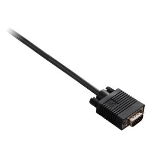 V7 - VIDEO SEVEN VGA CABLE 1080P 2M 6.6FT BLACK HDDB15 VGA VIDEO CABLE 1080P FHD