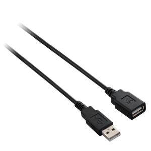 V7 - VIDEO SEVEN USB 2.0 A 1.8M EXTENSION CABLE USB DATA EXTENSION CABLE 480MBPS