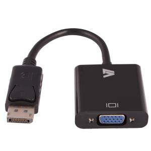 V7 - VIDEO SEVEN DisplayPort To Vga Adapter Black
