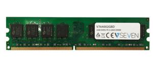 V7 - VIDEO SEVEN 2GB DDR2 800MHZ CL6 NON ECC DIMM PC2-6400 1.8V LEG