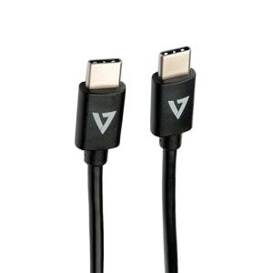 V7 - VIDEO SEVEN USB-C 2.0 CABLE 480MBPS 1M BLK USB-C DATA / PWR CABLE480MBPS 3A