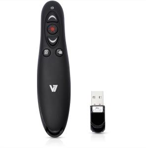 V7 - VIDEO SEVEN Wireless Presenter 2.4GHz Include USB Dongle Wth Card Reader