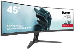 IiYAMA Desktop Monitor - G-MASTER GCB4580DQSN-B1 - 45in Curved - 5120x1440 (DQHD) - Black