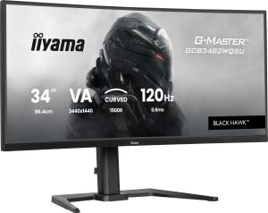 IiYAMA Desktop Monitor - G-MASTER GCB3482WQSU-B1 - 34in - 3440x1440 (UWQHD) - Black