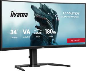 IiYAMA Desktop Monitor - G-MASTER GCB3484WQSU-B1 - 34in - 3440x1440 (UWQHD) - Black