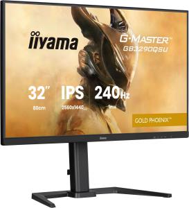 IiYAMA Desktop Monitor - G-MASTER GB3290QSU-B1 - 32in - 2560x1440 (QHD) - Black