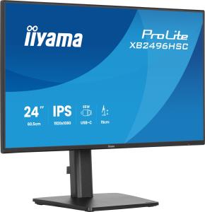 IiYAMA Desktop Monitor - ProLite XB2496HSC-B1 - 24in - 1920x1080 (FHD) - Black