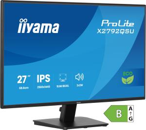 IiYAMA Desktop Monitor - ProLite X2792QSU-B1 - 27in - 2560x1440 (QHD) - Black
