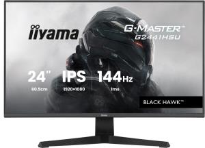 IiYAMA Desktop Monitor - G-MASTER G2441HSU-B1 - 24in - 1920x1080 (FHD) - Black