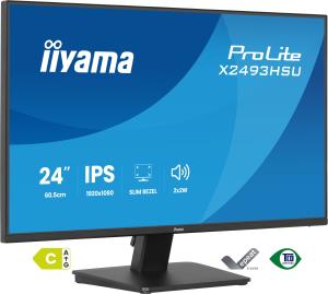 IiYAMA Desktop Monitor - ProLite X2493HSUB1 - 24in - 1920x1080 (FHD) - Black