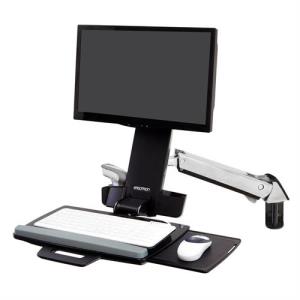 ERGOTRON Styleview Sit-stand Combo Arm (polished Aluminum)
