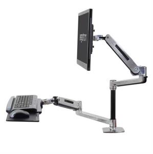 ERGOTRON Sit-Stand Desk Arm - WorkFit-LX - Desk - 1 Monitor - Tilt/Pan/Rotation - Up to 42in - Aluminium
