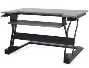 ERGOTRON Workfit-t Sit-stand Desktop Workstation (black)