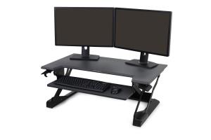 ERGOTRON WorkFit-TL Sit-Stand Desktop Workstation (black)