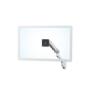 ERGOTRON Monitor Mount - HX Wall Mount Monitor Arm - 1 monitor - Tilt/Pan/Rotate - up to 49in - White