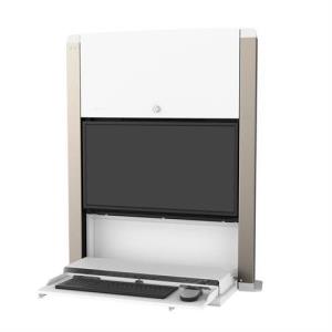 ERGOTRON CareFit Enclosure (snow white) Wall-mount computer workstation