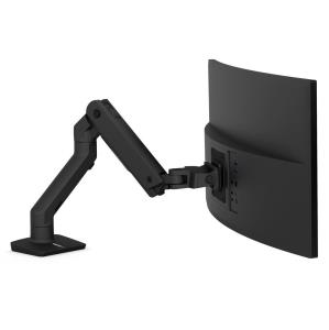 ERGOTRON Monitor Mount - HX Desk Monitor Arm - 1 monitor - Tilt/Pan/Rotate - up to 49in - Black