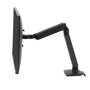 ERGOTRON MXV Desk Monitor Arm (black) with Under Mount C-Clamp