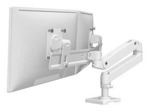 ERGOTRON Monitor Mount - LX Pro Desk Dual Direct Arm - Desk - 2 monitor - Tilt/Pan/Rotate - up to 27in - White