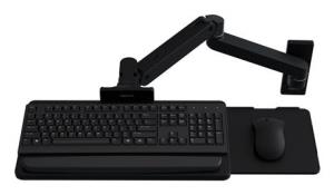 ERGOTRON Lx Pro Arm Keyboard Tray Wall Mount - Matte Black