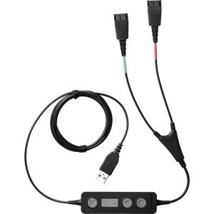 JABRA Supervisor Cord  2xqd / USB Uk Version