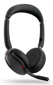JABRA Headset Evolve2 65 flex UC - Stereo - USB-C / BT - Black - Wireless Charging