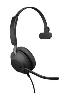 JABRA Headset Evolve2 40 SE UC - Mono - USB-C/A