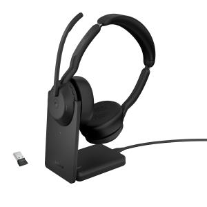 JABRA Headset Evolve2 55 MS - Stereo - USB-A / BT - Stand