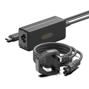 ORIGIN STORAGE Adapter 65w USB-c With Uk Cable